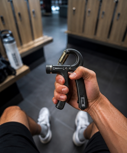 Adjustable Hand Grip Strengthener Kit – Grippers, Finger Exerciser & Grip Strength Tool for Home Workout, Climbing, Gaming & Rehab