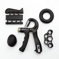 Adjustable Hand Grip Strengthener Kit – Grippers, Finger Exerciser & Grip Strength Tool for Home Workout, Climbing, Gaming & Rehab